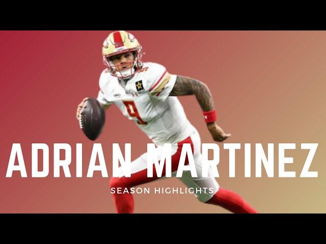 Adrian Martinez || UFL MVP || 2024 Season Highlights