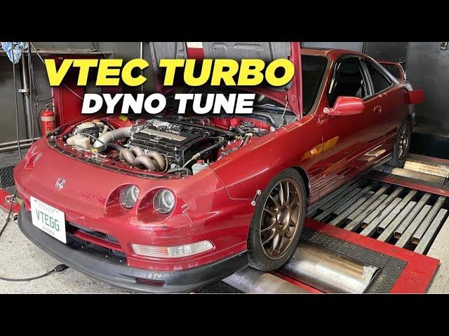 Big Turbo Integra Hits The Dyno VTEC + Turbo