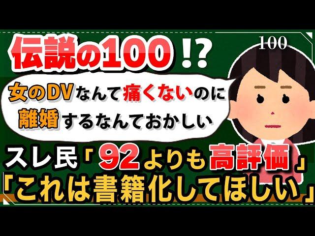 【2ch伝説の100】「バカだな離婚する訳ないだろ」そう言うと思ってたのに…勢いで夫に離婚届突きつけたら本当にサインされちゃった。DVや水かけたりしたけど愛情の裏返しなの… 2ch修羅場・ゆっくり解説