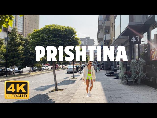 Summer Morning Walk in Prishtina, Kosovo 