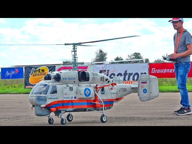 GIANT RC KAMOV KA-32 RUSSIAN TRANSPORT SCALE MODEL HELICOPTER