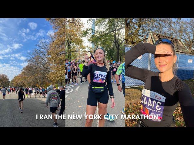 I RAN THE NEW YORK CITY MARATHON | come to NYC with me and a big big announcement