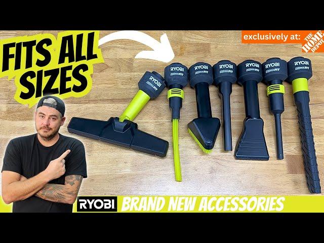 NEW TOOLS FROM RYOBI: Universal Fit Shop Vac Accessories at HOME DEPOT