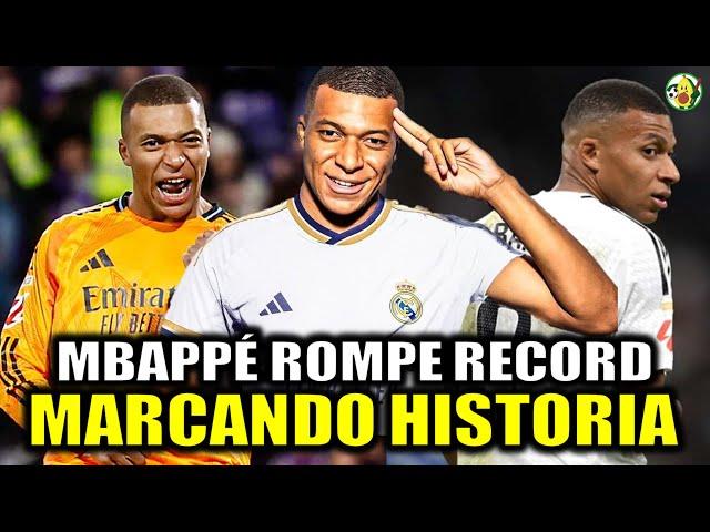 Kylian Mbappé SUPERA RECORD en el Madrid casi alcanza a Cristiano Ronaldo