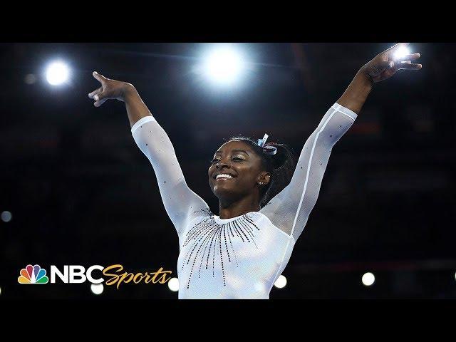 Simone Biles: the GOAT wins her 5th world title by record margin | NBC Sports