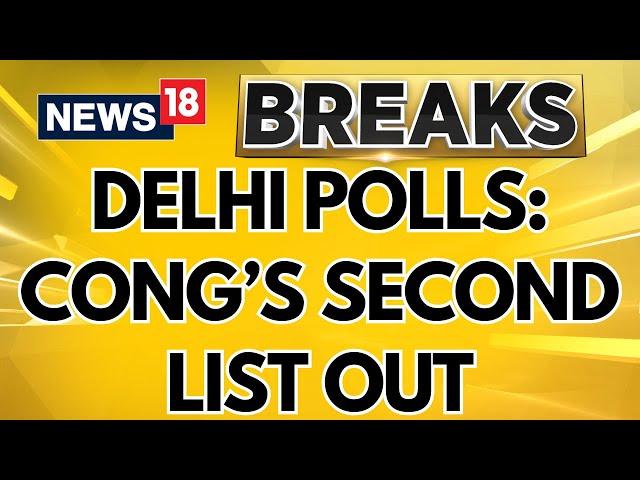 Delhi Assembly Elections 2025 : Congress Party Releases Its 2nd List Of 26 Candidates | Delhi News