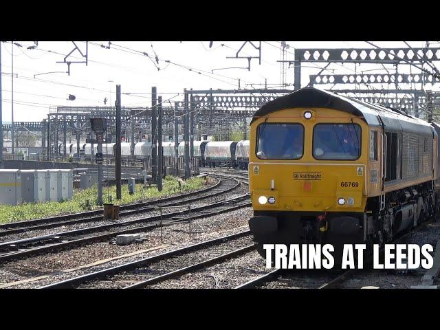 Trains at Leeds: 29-4-2022