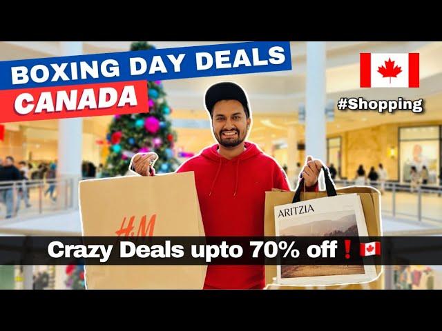 Boxing Day “Canada’s Biggest Sale”  Shopping Run with Sister