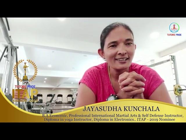 Ideal Teaching Awards Programme -ITAP-2019 Nominee JAYASUDHA KUNCHALA-FITNESS PERSONAL TRAINER