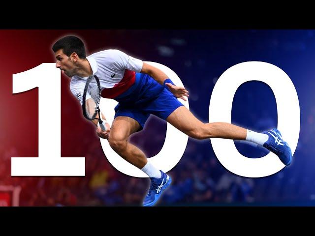 Ultimate Novak Djokovic Compilation: 100 Magical Points 🪄