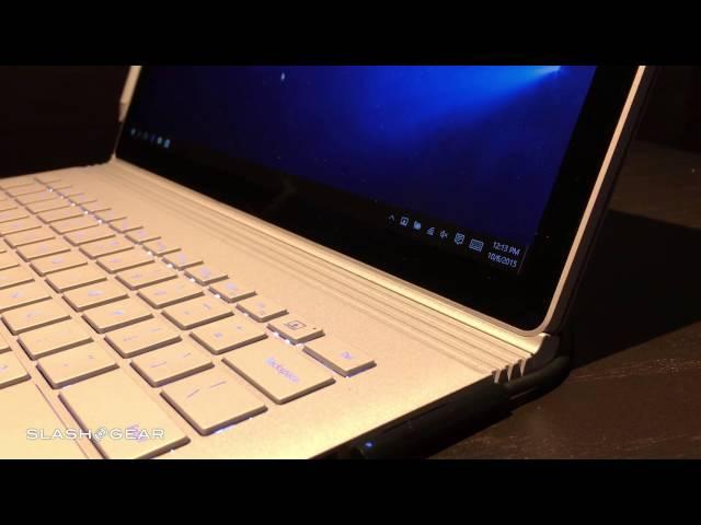 Microsoft Surface Book hands-on: hinge attach and detach