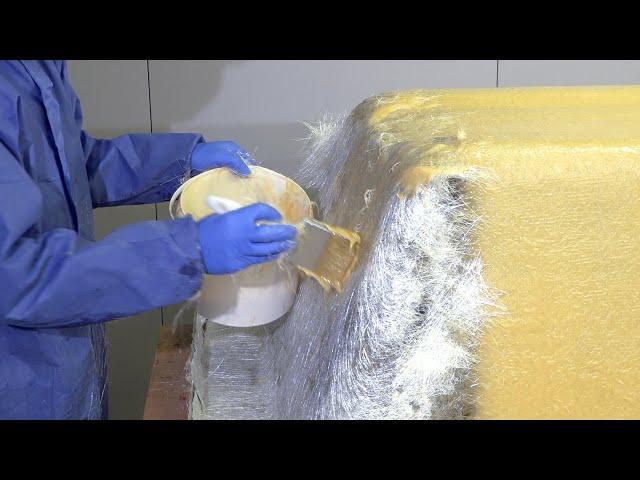 How to Laminate Large Composite (Fibreglass) Moulds