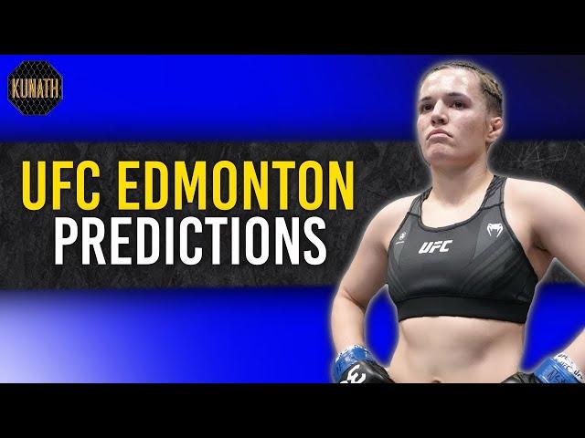 UFC EDMONTON PREDICTIONS | UFC EDMONTON FULL CARD BREAKDOWN