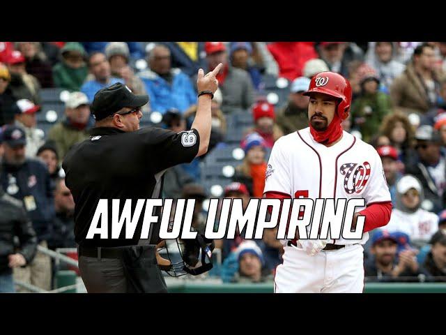 MLB | Awful Umpiring