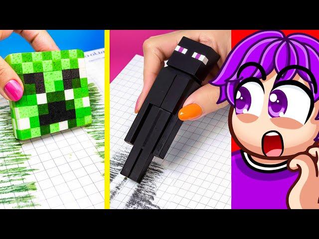 MINECRAFT School Supplies That Are Next Level