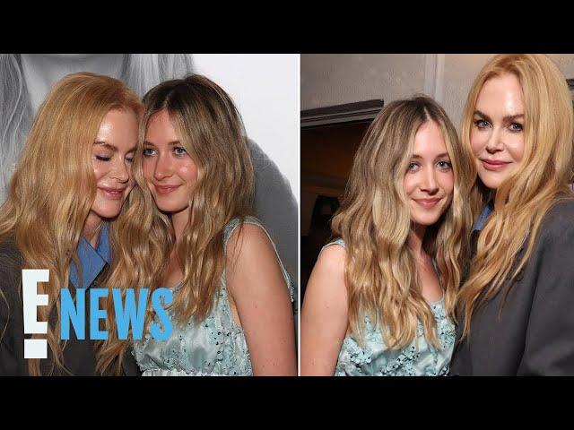 Nicole Kidman’s Daughter Sunday Rose Urban Makes RARE Outing at Golden Globes Party | E! News