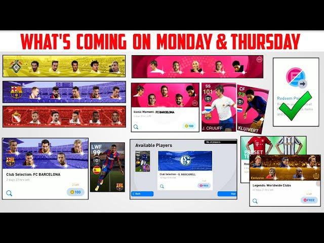 UPCOMING PACKS AND REWARDS | PES 2021 MOBILE