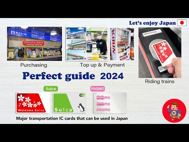 Perfect Guide  Japan’s Suica&PASMO 2024 / Purchasing a Welcome Suica card [Let's enjoy Japan ]