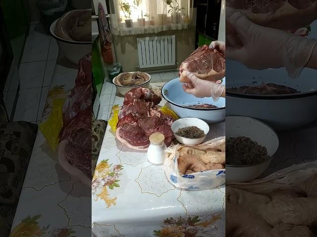 Как правильно солить мясо на бешпармак