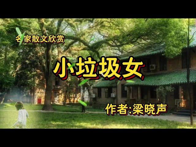 名家散文欣赏《小垃圾女》作者梁晓声 #情感 #小说