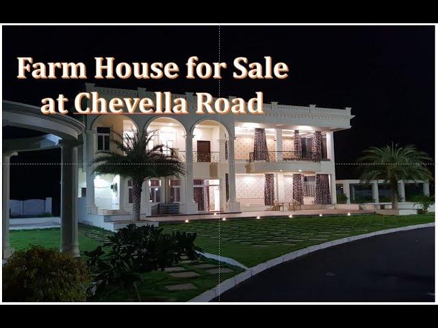 Excellent Farm House for sale at Surangal # P11 || Moinabad || Chevella Road || RR Dist ||