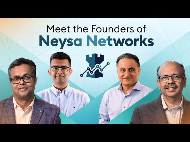 Meet the Founders of Neysa Networks | Sharad Sanghi | Anindya Das | Avnish Bajaj | Pranay Desai