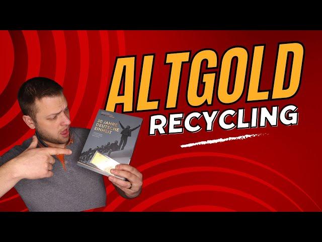 Altgold bringt bares Geld! #gold #recyclegold