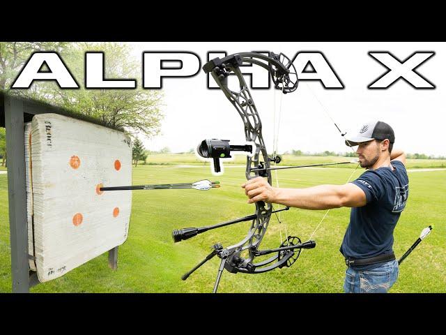 HOYT ALPHA X Bow Build w/ UV SLIDER (from bare bow to 90 yards)