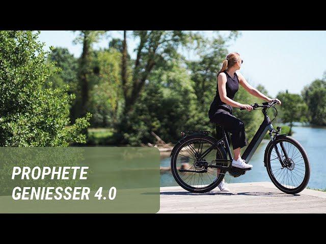 Prophete Geniesser 4.0 City E-Bike - Zuverlässig & Modern