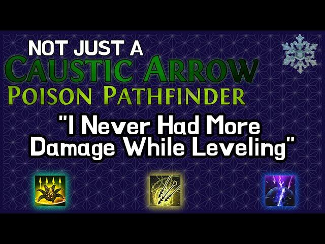 Goratha's Caustic Arrow Poison Pathfinder In Hardcore League Start Action | #poe  Affliction 3.23