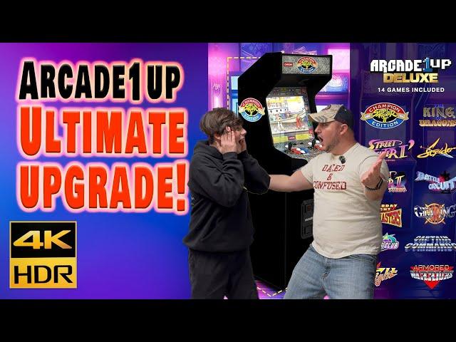 We turned our Arcade1up into a MEGA MACHINE!