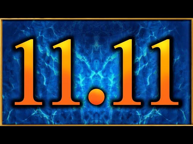 11.11Hz at 111.11Hz for 11 minutes and 11 seconds exported at 11:11am and posted at 11.11pm️