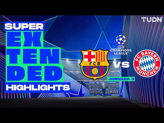 SUPER EXTENDED HIGHLIGHTS | Barcelona vs Bayern München | UEFA Champions League 2024/25 - J3