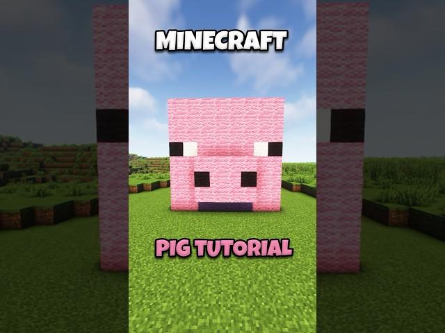  Minecraft Pig Design Tutorial