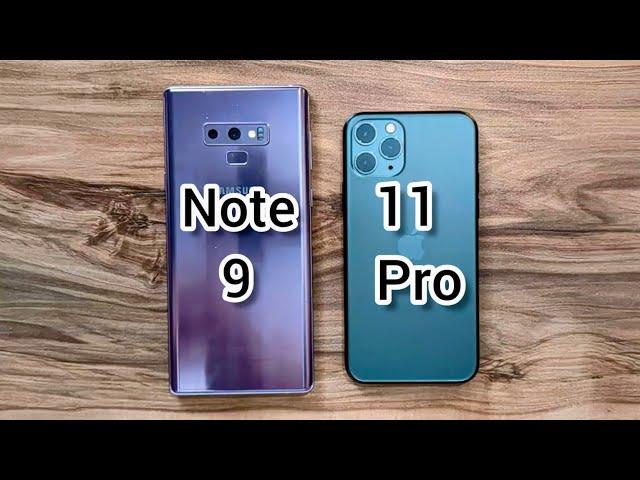 Samsung Galaxy Note 9 vs iPhone 11 Pro