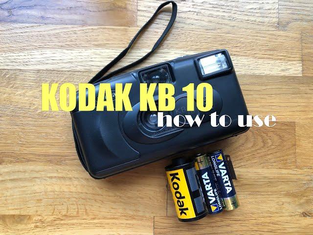 How to use Kodak KB 10 35mm Film Camera