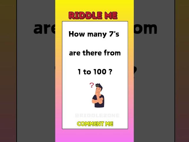 Funny Maths Riddles With Answers #riddlezone #numberriddles