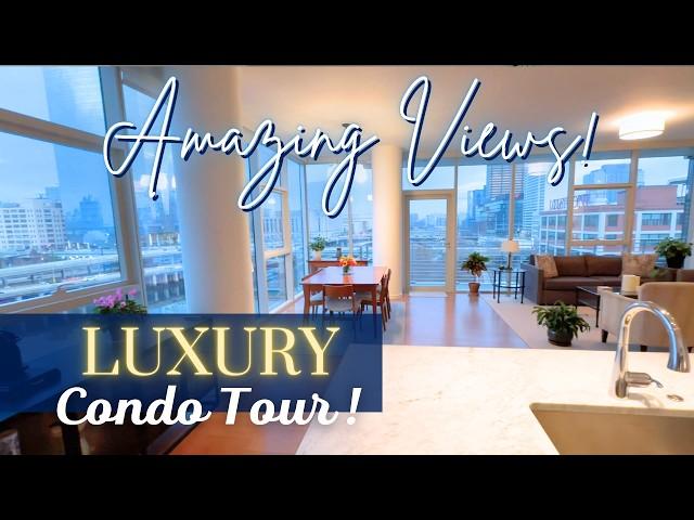 Luxury Condo Tour in Center City Philly, One Riverside