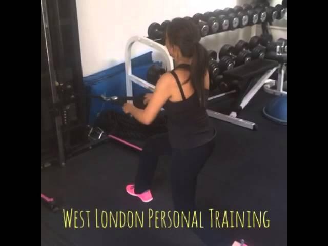 West London Personal Training: Lunged Row