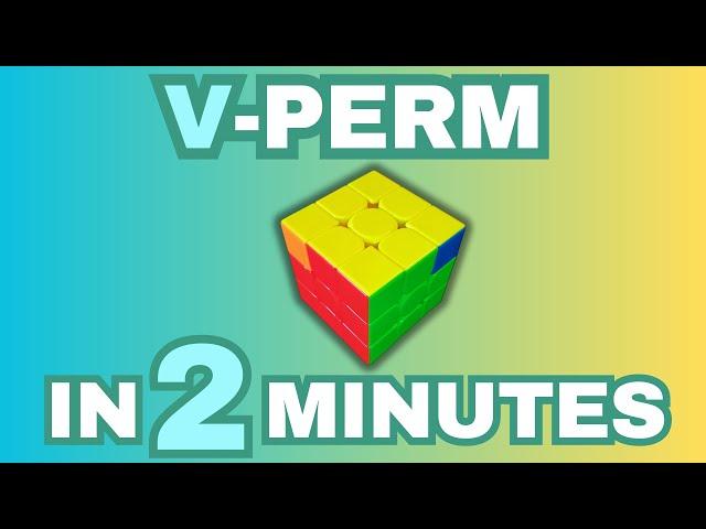 Memorize V-Perm Alg (Standard) | PLL Notations Made Easy