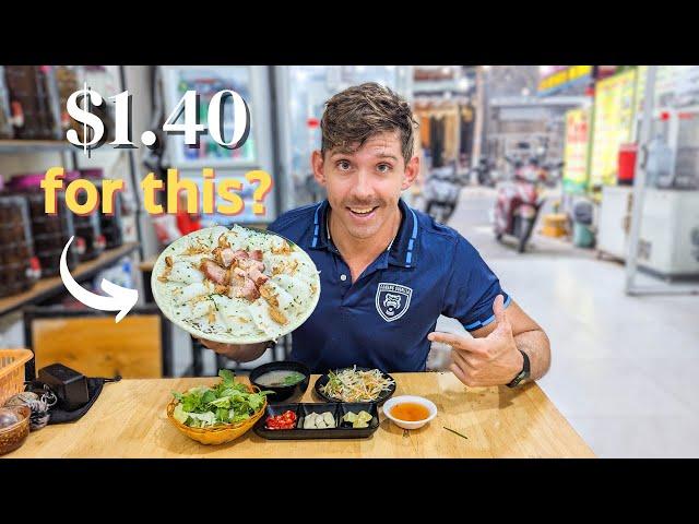 Full day of eating for less than $5 in Vietnam