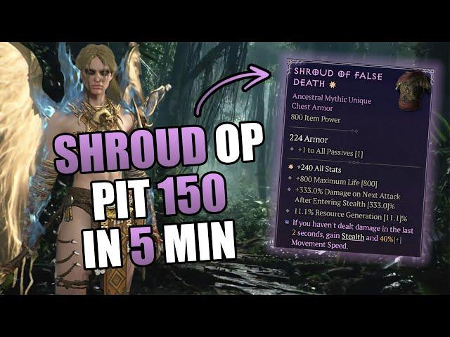 NEW SPIRITBORN META T150 IN 5MIN - S6 VoH Diablo IV