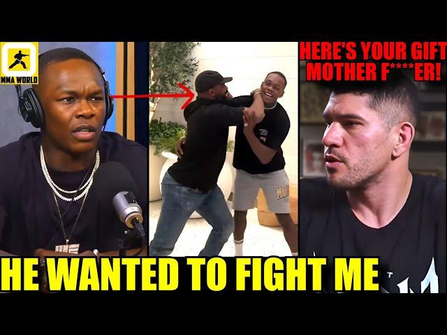 Israel Adesanya reveals the origins of his beef with Jon Jones,Alex Pereira & Smith squash beef,UFC