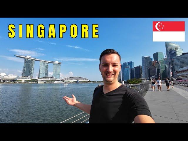 My First Day In Singapore  (Asia's Most Expensive Country)