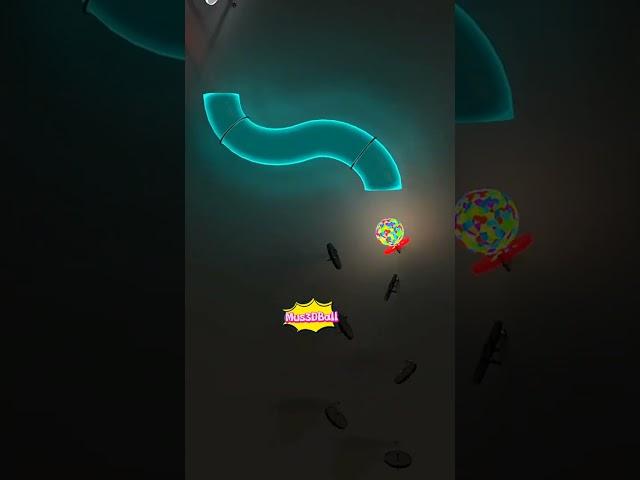 Melody Drop: 3D Animation with Music & Falling Ball