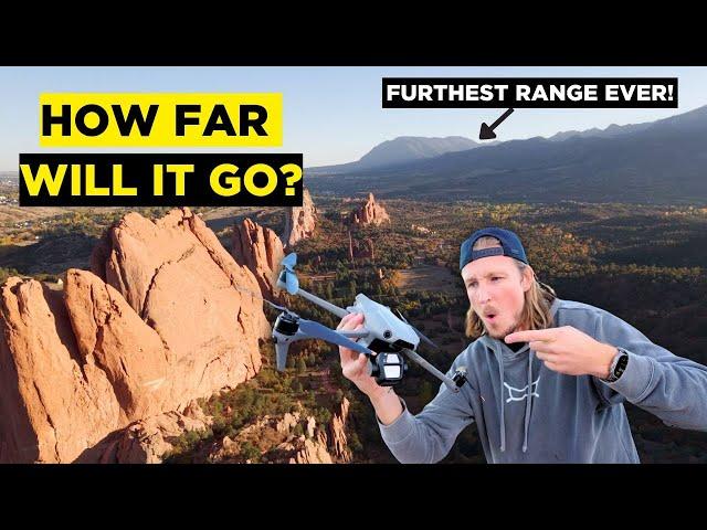 DJI AIR 3S MAX RANGE TEST - HOW FAR WILL IT GO?