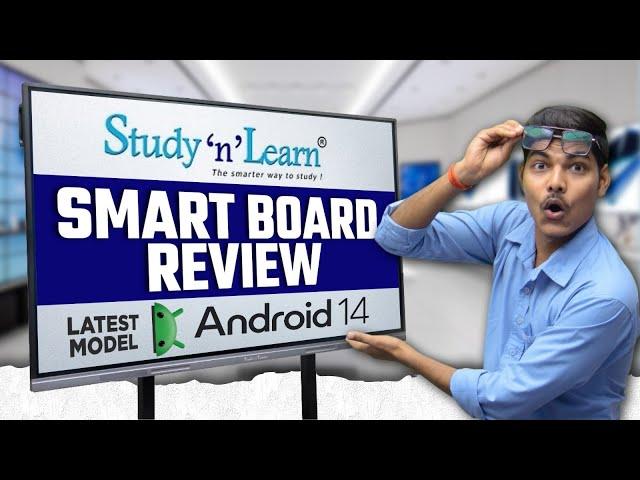 Study n Learn Digital Board Review | Best Smart Board For Teaching | Study n Learn Smart Board Price