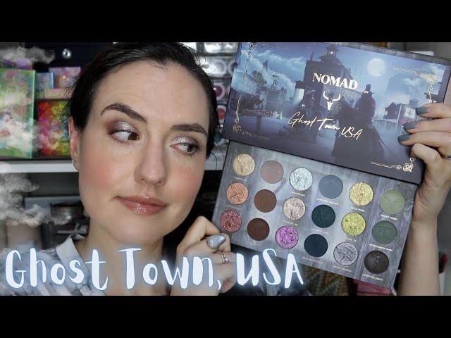 Nomad Cosmetics Ghost Town, USA Palette | Close Ups, Swatches, Comparisons + EASY Eye Tutorial