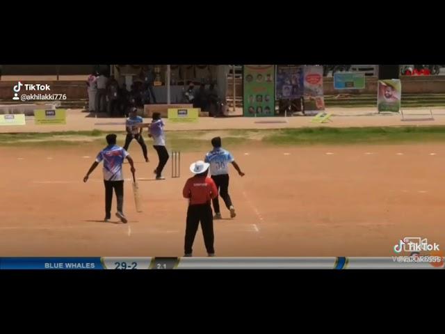 Vaishak one over 5 six super batting