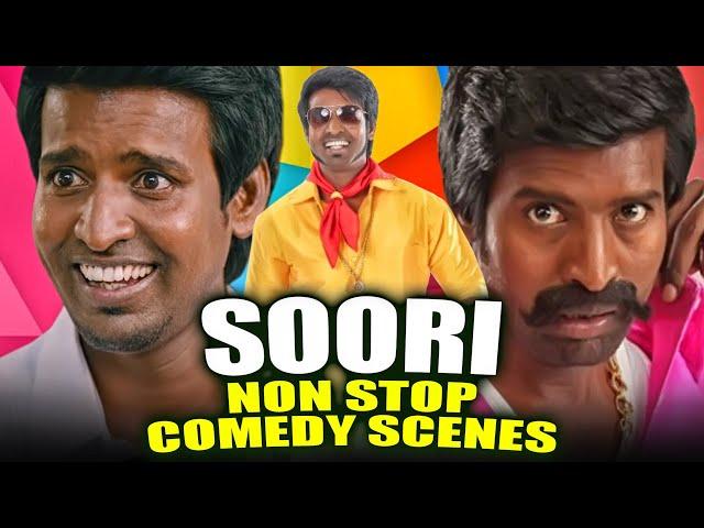 Soori Birthyday Special Non Stop Comedy Scenes | Raj Mahal 2, Main Hoon Albela, Policewala Gunda 2